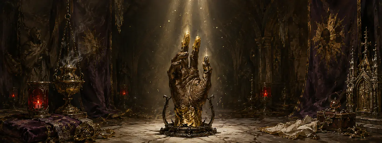 The Bishop's Hand — artwork